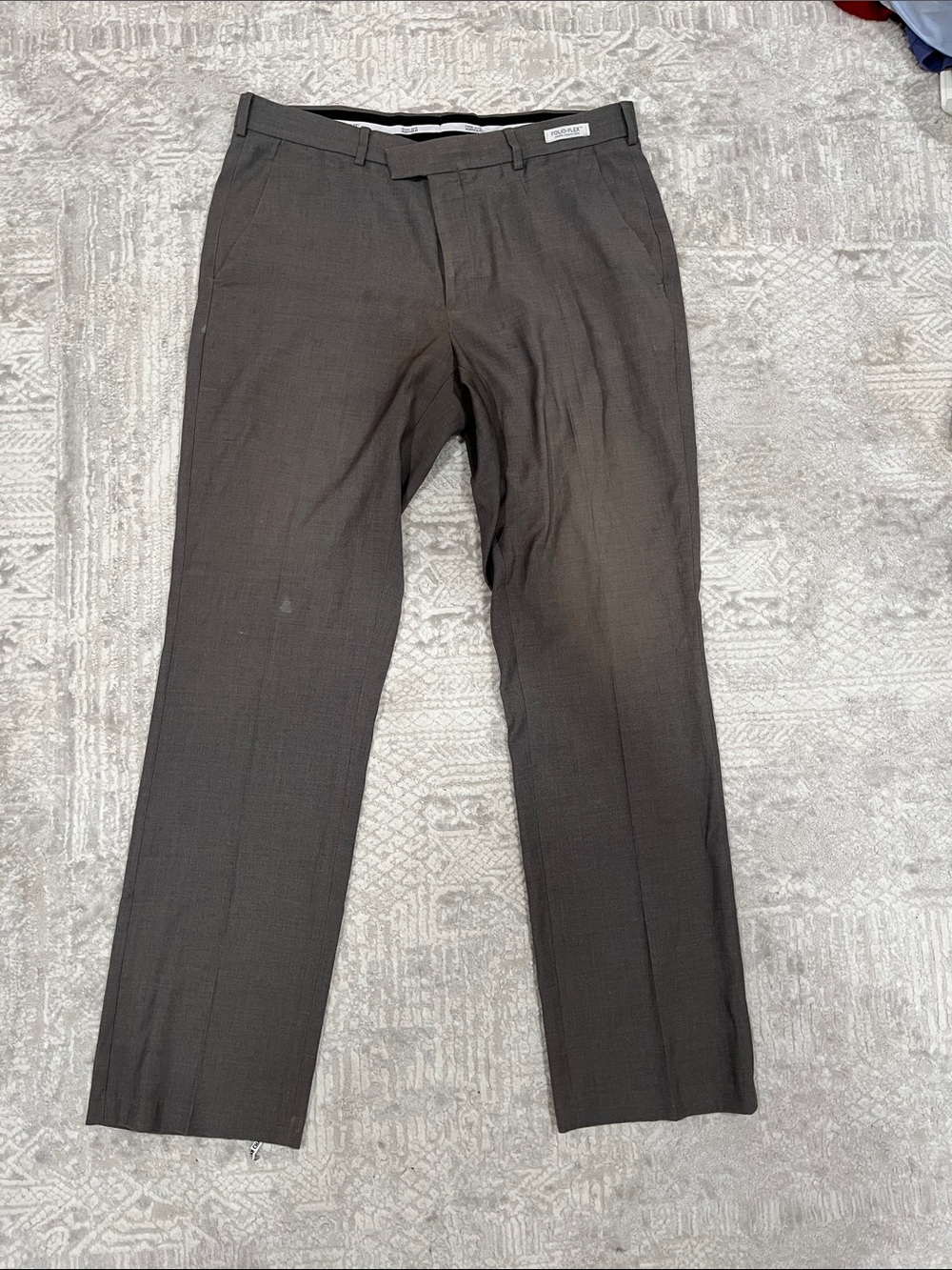 Men's Dress Trousers in Dark Charcoal